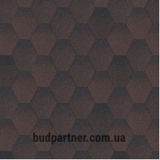 Битумная черепица Акваизол Мозайка Мокко