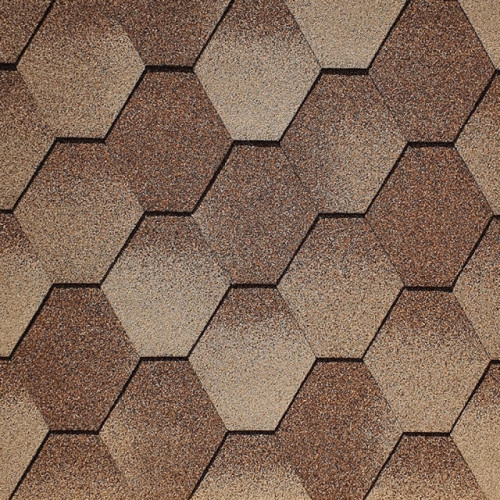 Битумная черепица Акваизол Мозайка Сахара