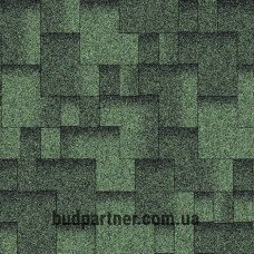 Битумная черепица Акваизол Акцент Зеленая ЕКО