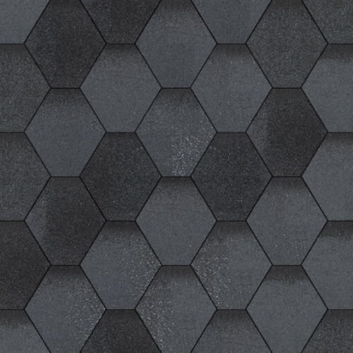 Битумная черепица Акваизол Мозаика Маренго