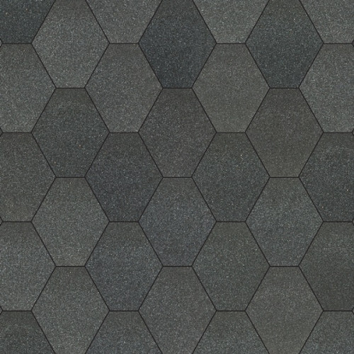 Битумная черепица Акваизол Мозаика Морион 