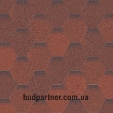 Бітумна черепиця Акваізол Мозаїка Вогняна лава