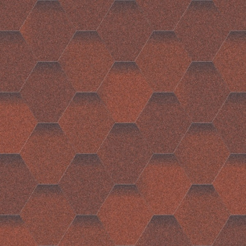 Бітумна черепиця Акваізол Мозаїка Вогняна лава