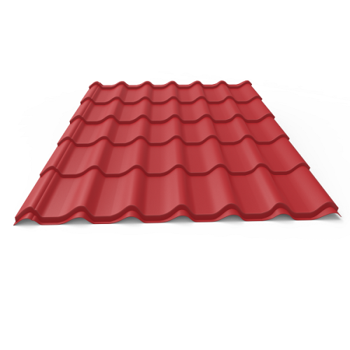 Барселона Металлочерепица полиэстер 0,45 мм (Украина)