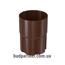 Водостічна система з металу Bryza Stal 125/90мм Муфта труби