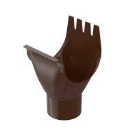 Водосточная система металлическая Bryza Stal Воронка желоба 125/90