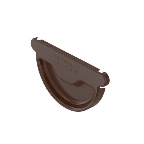 Водосточная система металлическая Bryza Stal 150/100мм Заглушка желоба универсальная