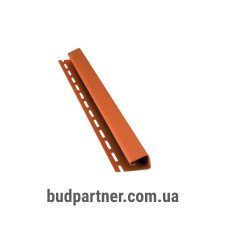 Bryza Профиль J для софита, сайдинга кирпичный 4,0 м