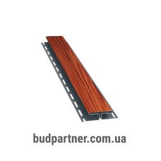 Bryza Профиль H для софита орех 3,0 м