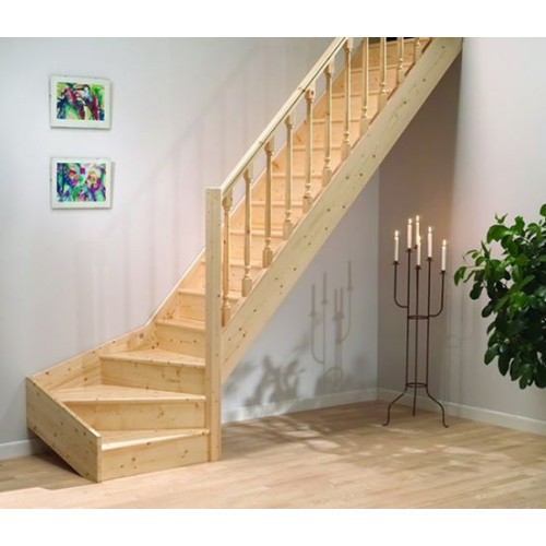 Дерев'яні сходи Dolle Paris з забіжними ступенями