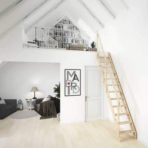 Деревянная лестница Dolle Madrid 283 см высота