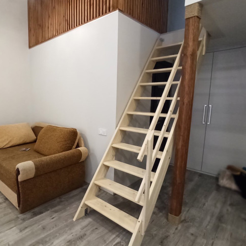 Деревянная прямая лестница Dolle Normandie 312 см