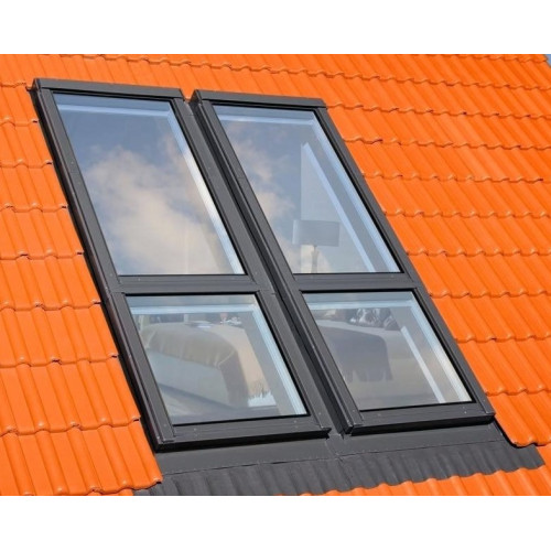 Оклад для плоской кровли для окна балкона FGH-V Galeria Fakro EZV/AG 78*255