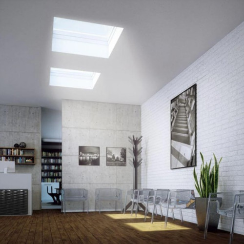 Мансардне вiкно для плаского даху Fakro DXC-C P2 140*140