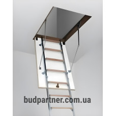 Сходи на горище Hot Step Termo Plus 4s Metall 90х100 см (h 265 см)