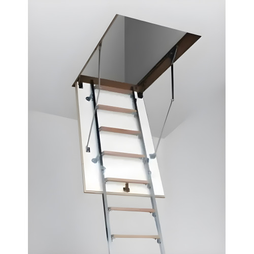 Чердачная лестница Hot Step Termo Plus 4s Metall 90х100 см (h 265 см)