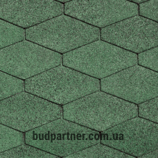 Бітумна черепиця Diamant Plus (03) Amazon Green