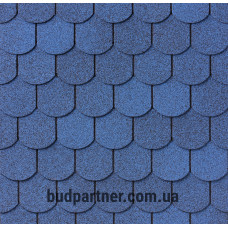 IKO Бітумна черепиця Superglass Biber Sky Blue