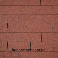 Бітумна черепиця Superglass 3T Tile Red