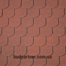 Бітумна черепиця IKO Victorian Plus (31) Tile Red