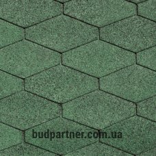 Битумная черепица  Diamant Plus (03) Amazon Green