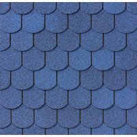 IKO Битумная черепица Superglass Biber Sky Blue