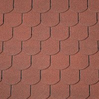 IKO Битумная черепица Superglass Biber Tile Red