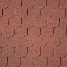 IKO Битумная черепица Superglass Biber Tile Red