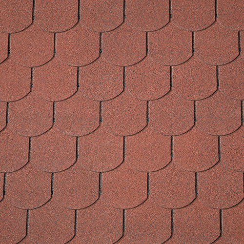IKO Битумная черепица Superglass Biber Tile Red