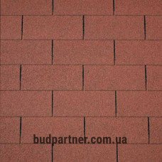 Битумная черепица Superglass 3T Tile Red
