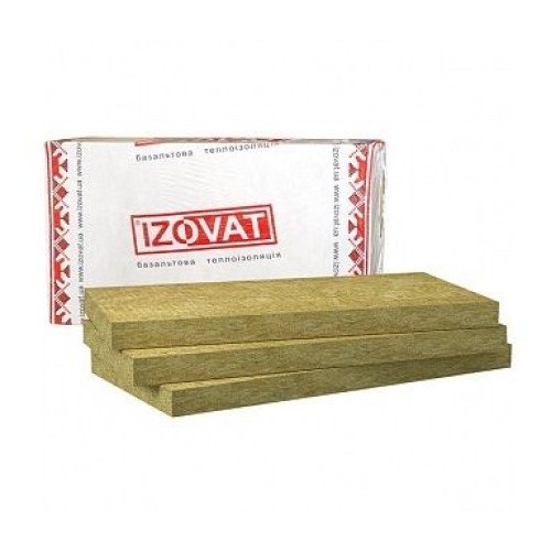 Базальтовий утеплювач Izovat 125 1000х600х100 мм (1,8 м2)