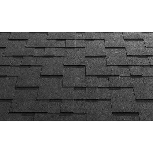 Katepal Битумная черепица Super Rocky черный