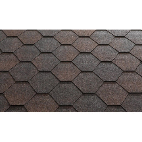 Katepal Бітумна черепиця Super Jazzy коричневий