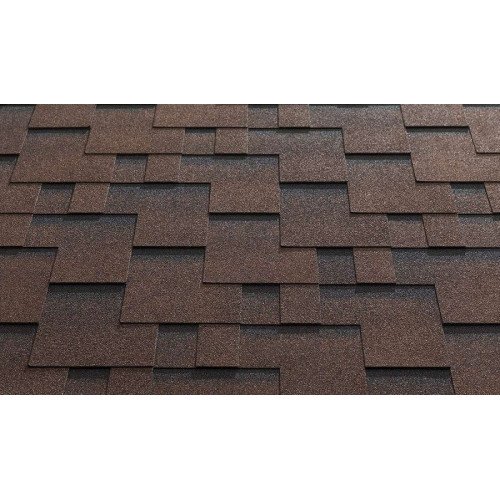 Katepal Бітумна черепиця Super Rocky стиглий каштан