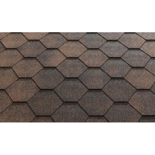 Katepal Битумная черепица Super Jazzy медь