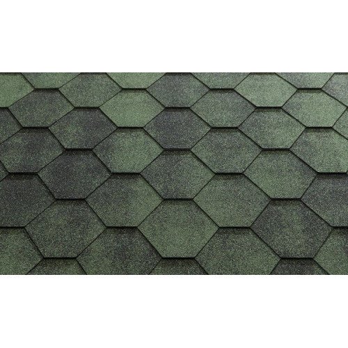 Katepal Бітумна черепиця Super Jazzy зелений