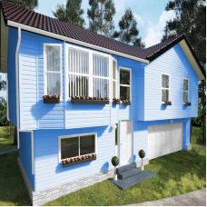 Сайдинг виниловый Nordside Класcика Индиго Сайдинг виниловый Nordside Класcика Индиго