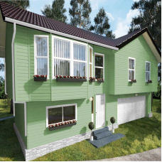 Сайдинг виниловый Nordside Класcика Мятный