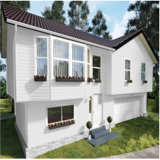 Сайдинг виниловый Nordside Класcика Белый
