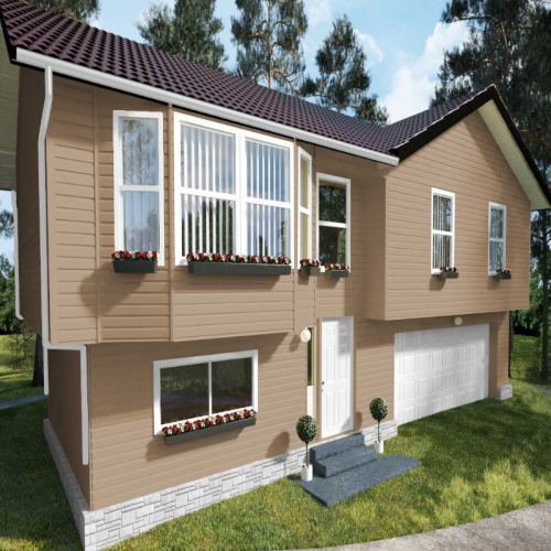 Сайдинг виниловый Nordside Лапландия Маисовый