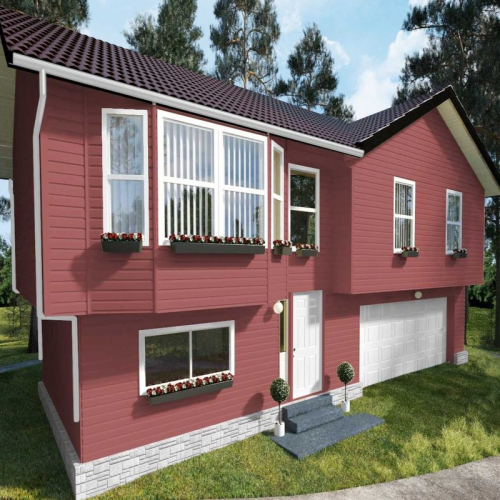 Сайдинг виниловый Nordside Лапландия Амарантовый Сайдинг виниловый Nordside Лапландия Амарантовый