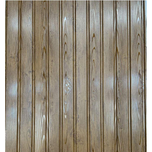 Профнастил ПС-8 под дерево (Китай) Золотой Дуб 3D 0,4 мм  