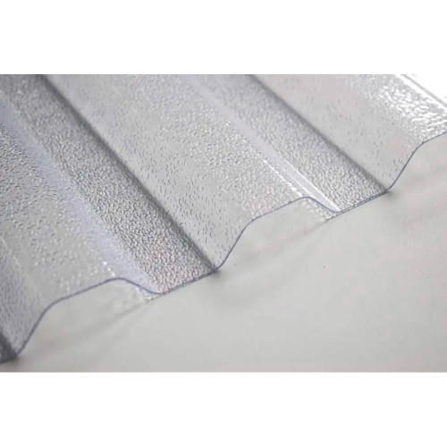 Поликарбонатный шифер TOMO Plex прозрачный 2000*1045*1,1мм трапеция