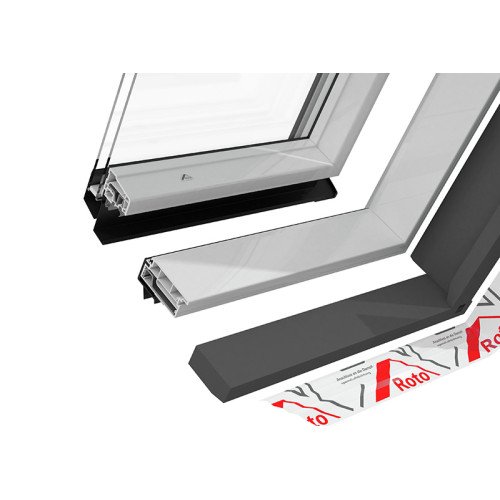 Окно мансардное Roto Designo R45 K200 (ПВХ) 94x118 см Окно мансардное Roto Designo R45 K200 (ПВХ) 94x118 см