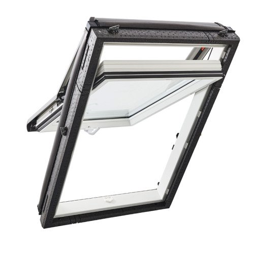 Вікно мансардне двокамерне Roto R79 K200 (ПВХ) 114x118 см