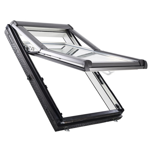 Вікно мансардне двокамерне Roto R79 K200 (ПВХ) 65x160 см