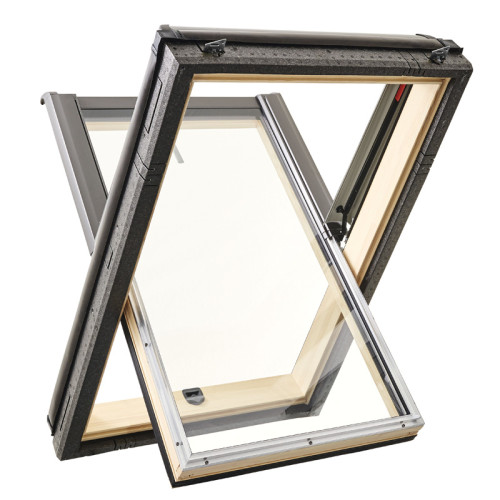 Окно мансардное Roto Designo R45 H200 (Дерево) 65x118 см