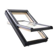 Окно мансардное Roto Designo R45 H200 (Дерево) 54x78 см