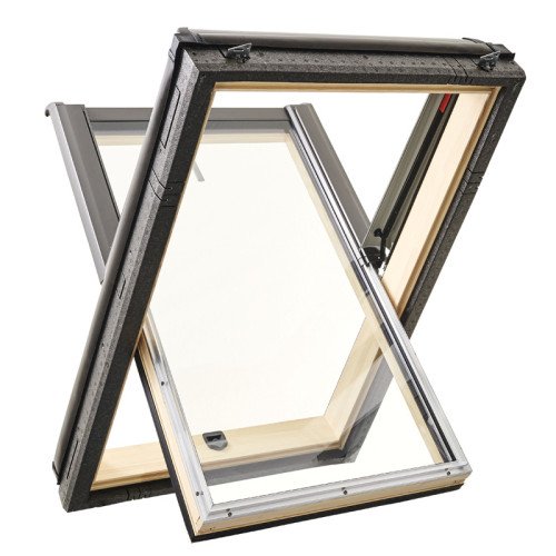 Вікно мансардне Roto Designo R45 H200 (Дерево) 65x140 см