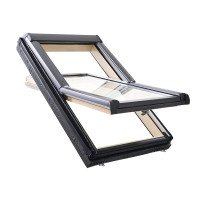 Вікно мансардне Roto Designo R45 H200 (Дерево) 94x118 см